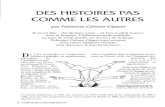 DES HISTOIRES PAS COMME LES AUTRES - BnFcnlj.bnf.fr/sites/default/files/revues_document_joint/... · 2017. 11. 27. · DES HISTOIRES PAS COMME LES AUTRES par Fabienne Calame-Gippet
