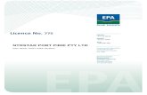 Licence No. 775 - publicregister.epa.sa.gov.au · Registered Address: Risdon Road, LUTANA TAS 7009 Premises Address(es): LICENSED ACTIVITIES The Licensee is authorised to undertake,