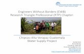 Engineers Without Borders (EWB) Research Triangle ...rtpewb.com/wp-content/uploads/2019/09/EWB-RTP-Chipozo-Fundrai… · a 1 a 2 a 3 a 4 a 5 a 6 Spring water r Collection (sluice)