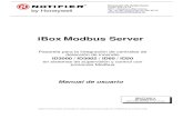iBox Modbus Server - Notifier...iBox Modbus Server. Manual de usuario MN-DT-958_A 5 mensajes de petición de estado a la central y ésta informa a iBox ModBus sobre el estado actual,