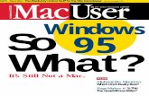 MacUser December 1995 - Vintage Apple...FreeMail 4.0 Create your own private e-mail system for next to nothing. / 93 APS HyperQIC Easy-to-use tape backup device holds 4 GB of compressed