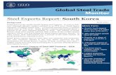 Steel Exports Report: South Korea...1 Steel Exports Report: South Korea Background June 2017 South Korea is the world’s fourth-largest steel exporter. In year-to-date 2017 (through
