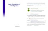 Mathématiques Mathématiques appliquées Code ... Mathématiques appliquées Luc De Mey Année 2016-2017 Ce syllabus est un support pour le cours de mathématiques appliquées destiné