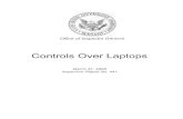 Controls Over Laptops - SEC · necessary security control. However, this review looked at controls over laptops (the ... laptops from originalpurchase to issuance to anSEC employee.
