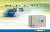 VARISPEED E7Z IP54 INVERTER · As a result, E7Z inverter software is fully customisable to your requirements. • Built-in pump sequencer ensures optimum pump action Providing optimum