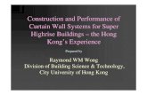 Construction and Performance of Curtain Wall Systems for ...beta. Development of Curtain Wall Systems