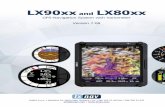 LX90xx and LX80xx user manual - LXNAV Gliding · 2019. 10. 8. · LX90xx and LX80xx GPS-Navigation System with Variometer Version 7.08 LXNAV d.o.o. • Kidričeva 24, 3000 Celje,