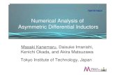 Numerical Analysis of Asymmetric Differential Inductors...Matsuzawa & Okada Lab. Matsuzawa & Okada Lab. Numerical Analysis of Asymmetric Differential Inductors Masaki Kanemaru, Daisuke