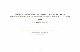 PAKISTAN NATIONAL EDUCATION RESPONSE AND RESILIENCE …mofept.gov.pk/SiteImage/Misc/files/0_ NERRP COVID-19... · 2020. 5. 4. · guiding principles is also proposed to assist provinces