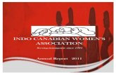 INDO CANADIAN WOMEN’S ASSOCIATION · 1. A volunteer board has run the Indo Canadian Women’s Association since its establishment. There are 9 elected Board members and 4 members