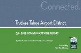 Q3 - 2019 COMMUNICATIONS REPORT...Q3 - 2019 COMMUNICATIONS REPORT. Q3 2019 DISTRICT COMMUNICATION METHODS. ... Boys & Girl Club Aviation Summer Camps & YE Flights 7/15-19 & 8/19-23