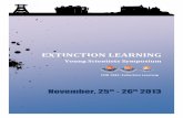 EXTINCTION LEARNING - leistungsstark · Key information Optional Program for Saturday and Sunday Saturday, 23.11. 6.30 pm: Currywurst at Dönninghaus and Christmas Market in Bochum