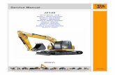 JCB JZ140 Tier 3 Isuzu Tracked Excavator Service Repair Manual From 1390000 To 1390499