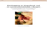 Kartlegging av biopsibruk ved en universitetsklinikk i Bergen Ranula er assosiert med sublinguale- og