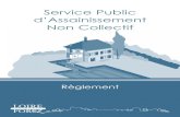 Service Public d’Assainissement Non Collectif€¦ · SPANC (Service Public d’Assainissement Non Collectif) : C’est un service public d’information et de contrôle des dispositifs