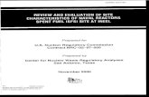 Prepared for U.S. Nuclear Regulatory Commission NRC-02-97-009 … · 2012. 11. 19. · Contract NRC-02-97-009 Prepared by Center for Nuclear Waste Regulatory Analyses San Antonio,