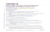 eXtensible Access Control Markup Language (XACML ... · Web vieweXtensible Access Control Markup Language (XACML) Version 3.0 OASIS Standard – With Errata 01 applied 22 January