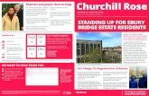 Shamim and Jason: Here to help Churchill Rose€¦ · Churchill Rose News from your Labour Councillors Summer 2017 - Delivered free by volunteers STANDING UP FOR EBURY BRIDGE ESTATE