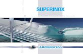 prospetto SUPERINOX rev1 · • References to EUROCODICE 1 parts 1 and 3 using calculation coefficients of the F.E.M. 10.2.06 (“The design of hand loaded static steel shelving system”)