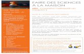 FAIRE DES SCIENCES À LA MAISONbesancon4.circo25.ac-besancon.fr/wp-content/uploads/...2020/04/03  · Or, la stabilité d'un objet dépend, entre autres, de la position de son centre