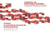 SMK CAMPAIGNER AWARDS 2017...SMK Campaigner Awards 2017 07 This award recognises people and groups campaigning on issues such as climate change, renewable energy, carbon reduction,
