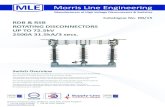 Catalogue No. RB/15 - Morris Line Engineering...Manufacturers of High Voltage Disconnectors & Switches Morris Line Engineering Brackla Industrial Estate, Bridgend. CF31 2AG. United