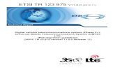 ETSI TR 123 975 V11.0€¦ · 3GPP TR 23.975 version 11.0.0 Release 11 ETSI 1 ETSI TR 123 975 V11.0.0 (2012-11) Reference RTR/TSGS-0223975vb00 Keywords GSM,LTE,UMTS ETSI 650 Route