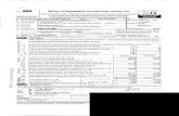 Form 990 Return ofOrganization ExemptFrom IncomeTax · 2019. 2. 1. · Internal RevenueService Information aboutForm990andits instructions is at v/fo,m990. • " • A Forthe2013calendar