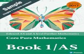 Core Pure Mathematics Book 1 /AS - Pearson · Edexcel AS and A level Further Mathematics Core Pure Mathematics Book 1/AS ... Do not use your calculator in this exercise. 1 Write each