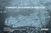 COMMUNITY ENGAGEMENT IN HUNTS POINT...2018/09/09  · food flow THE HUNTS POINT NEIGHBORHOOD 12.5K Residents 2x Rate of asthma ER visits in Hunts Point vs NYC 42% Residents living