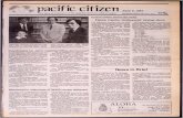pacificcitizen.org...paCl •• .le cltlzell •• June 8, 1984 The.. National Publication of the Japanese American Citizens League (5OtP~) NewS 9r:d ISSM: 0030-857111 Wholl No.