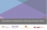 Standards of Psychiatric Nursing Practice 2019 - CRPNM · 2020. 10. 25. · 2. Evaluates the effectiveness of interventions in psychiatric nursing practice. 3. Participates in quality