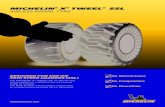 MICHELIN X TWEEL SSL...MICHELIN® X® TWEEL® SSL AIRLESS RADIAL TYRE DESIGNED FOR USE ON SKID STEER LOADERS (SSL) The MICHELIN ® X TWEEL® SSL AT (All Terrain) airless radial tyre