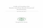 Code of Conduct for Banks and Non-Bank Financial Institutions · 2017. 12. 26. · Code of Conduct for Banks and Non-Bank Financial Institutions November 06, 2017 Bangladesh Bank