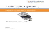 Crowcon XgardIQ - Chromservis · 7.3.1 Výpočet minimálního příkonu sběrnicové sítě..... 77 7.3.2 Příklad výpočtu ... • Ucpávky kabelových vstupů dodané s přístrojem