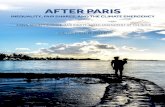 After Paris: Inequality, Fair Shares, and the Climate Emergency - … · 2019. 8. 6. · AFTER PARIS: INEQUALITY, FAIR SHARES, AND THE CLIMATE EMERGENCY 1 INTRODUCTION The Paris Agreement’s