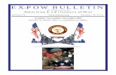 EX-POW BULLETIN · 2018. 3. 23. · EX-POW Bulletin (ISSN 0161-7451) is published quarterly (four issues per year) by the American Ex-Prisoners of War, PO Box 3444, Arlington, TX