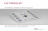 POWER ANALYSER CASSY - AYRAD€¦ · E‐Mail: info@ld‐didactic.de BRANDS OF THE LD DIDACTIC GROUP CONTACT 130 8004EN 03.2018 LD Technical details subject to change without notice.