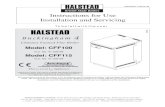Instructions for Use Installation and Servicing...10131 Model: CFF100 G.C. No. 41-333-98 Model: CFF115 G.C. No. 41-333-99 Halstead Boilers Limited, 20/22 First Avenue, Bluebridge Industrial