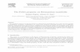 The Feller property on Riemannian manifolds · 2017. 2. 10. · Stefano Pigola, Alberto G. Setti∗ Sezione di Matematica – DiSAT, Università dell’Insubria – Como, via Valleggio