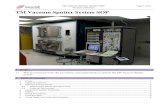 TM Vacuum Sputter System SOP - University of UtahSOP+in+PDF+Format.pdf · TM Vacuum Sputter System SOP. Page 8 of 17 Revision 2-052410. 8.8 Fill out the log book while the load-lock