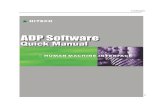 ADP Quick Manual v2212.113.105.12/library/PWS/ADP/ADPDOC/adpquick.pdf · Installation Version 3 1 ADP Software Quick Manual -2 Fig 1-2 Installation process is started 4. First, a