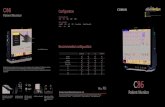 C86 Configuration - ABAMEDYC · Thermal Printer Nellcor/ Masimo SpO 2 Recommended configuration ICU CCU 12-lead ECG MASIMO SpO 2 Comen SpO 2 Side-stream EtCO 2 Mainstream EtCO 2 IBP