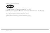 In-Flight Characterization of the Electromagnetic Environment ...mln/ltrs-pdfs/NASA-2001-tp210831.pdfMarch 2001 NASA/TP-2001-210831 In-Flight Characterization of the Electromagnetic