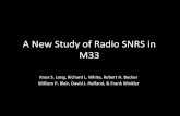 A New Study of Radio SNRS in M33snr2016.astro.noa.gr/wp-content/uploads/2016/07/S1.9...detect about 85 of the SNRs contained in the list of 137 optically identified SNRs described