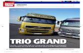 TRIO GRAND - Motor Transport TESTS/2007 1000...Volvo FH400 Globetrotter Volvo D13A-400 Euro-5 131x158mm 12.8 litres 394hp (294kW) at 1,400-1,800rpm 2,000Nm (1,475lbft)at 1,050-1,400Nm