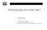 PENGENALAN ASPwidioyanto.staff.gunadarma.ac.id/Downloads/files/38397/11_ASPNet… · Perbandingan PHP dan ASP Dengan persamaan sebagai server-side scripting, ASP dapat dibandingkan