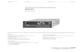 RIA45 Technical Information - Endress+Hauser€¦ · RIA45 Endress+Hauser 7 Environment Ambient temperature range NOTICE The life-time of the display is shortened when operated in