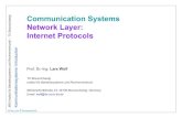 Communication Systems Network Layer: Internet Protocols · 2002. 12. 17. · 10-l3ip_e.fm 1 9.Dezember.02 IBR (Institut für Betriebssysteme un d Rechnerverbund) – TU Braunschweig