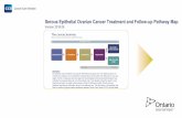 Serous Epithelial Ovarian Cancer ... - cancercareontario.ca · Serous Epithelial Ovarian Cancer Treatment and Follow-up Pathway Map Presumed Clinical Early Stage Version 2018. 06
